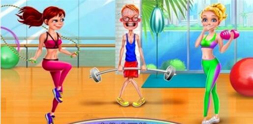 惊人的健身女孩Fitness Girl