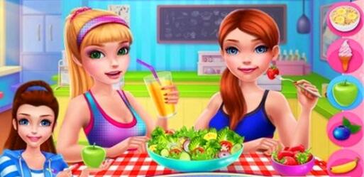 惊人的健身女孩Fitness Girl