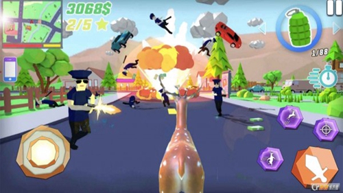 沙雕鹿之战暴徒生活2024