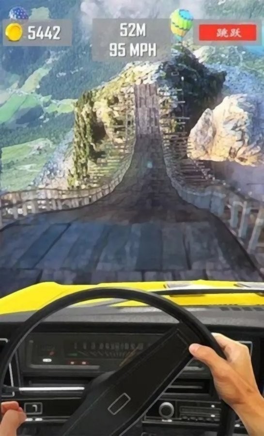 大坡道汽车跳跃app