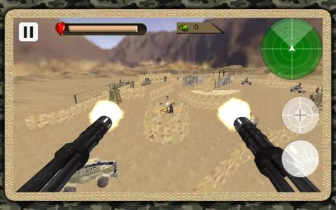 直升机打击沙漠战争