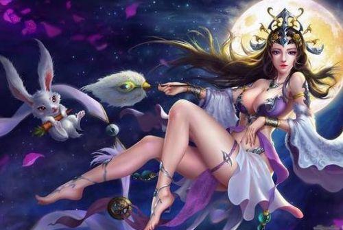 王者荣耀嫦娥去掉所有服装图片大全下载