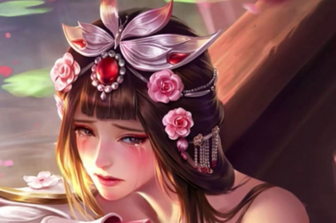 王者荣耀女英雄流口水流眼泪