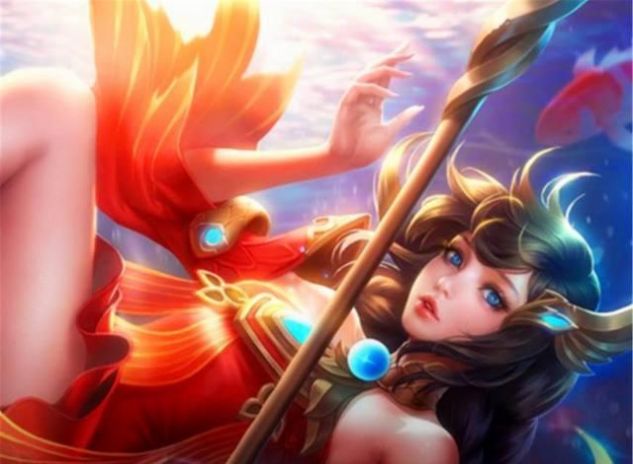 王者荣耀女英雄流口水流眼泪