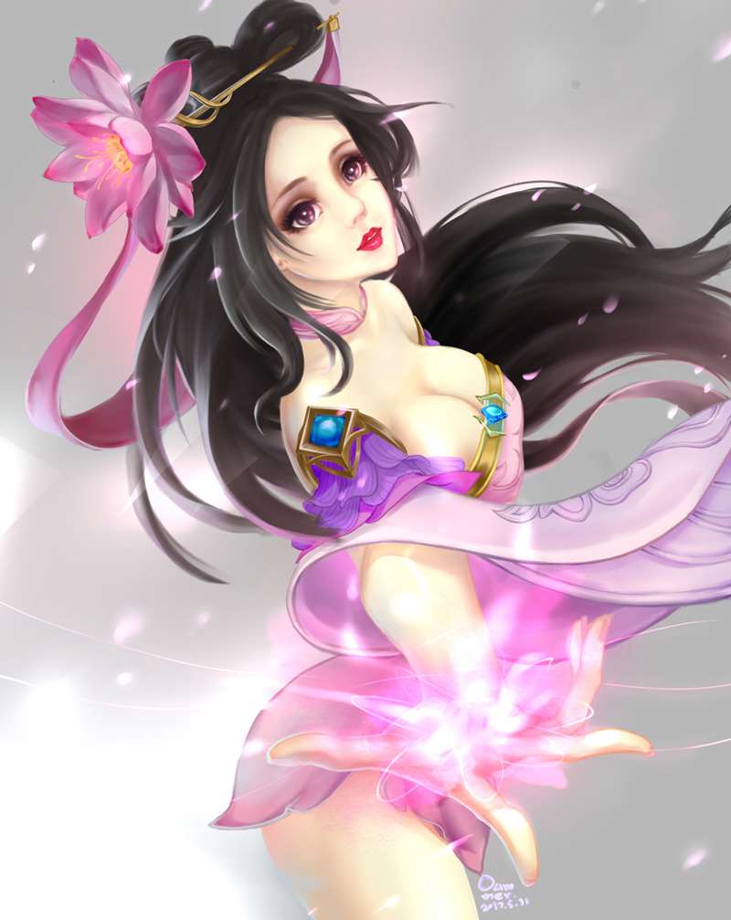 王者荣耀公孙离翻白眼流口水流眼泪