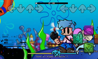 周五夜放克错误化海绵宝宝模组