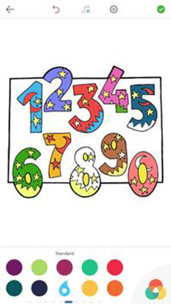 成人数字涂色书v1.0