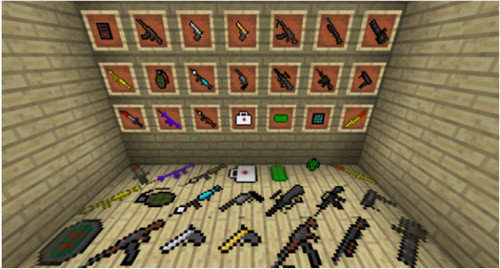 我的世界3d枪械模组免费版