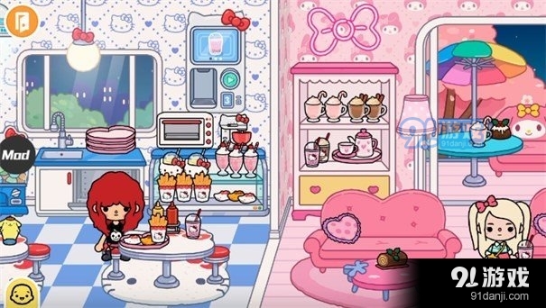 托卡世界三丽鸥小镇联机版