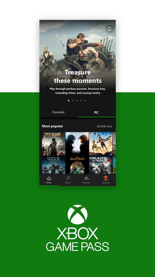 Xbox云游戏（Xbox Game Pass）