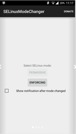 SELinux Mode Changer