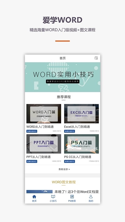 Word文档/办公软件教程