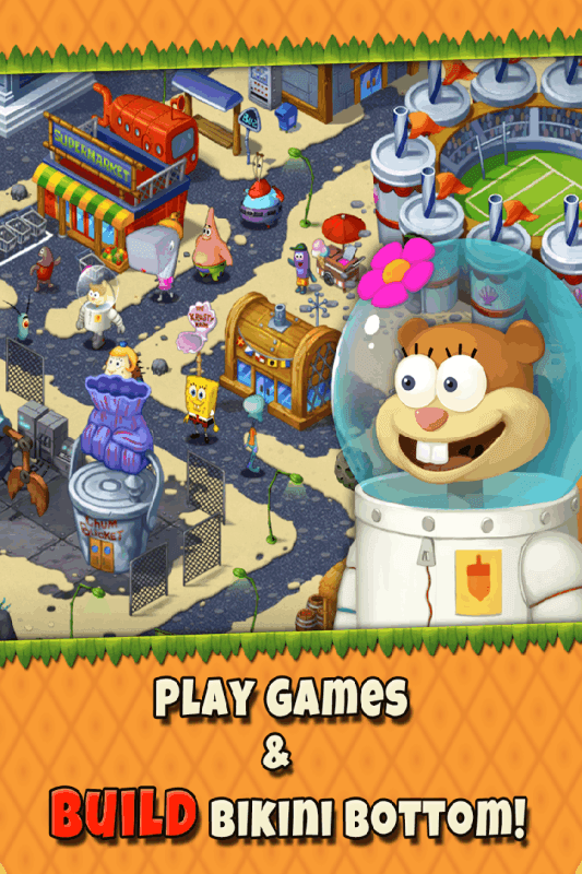 spongebob diner dash