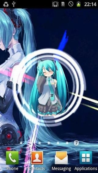 Hatsune Miku Live Wallpaper