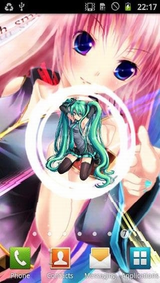 Hatsune Miku Live Wallpaper