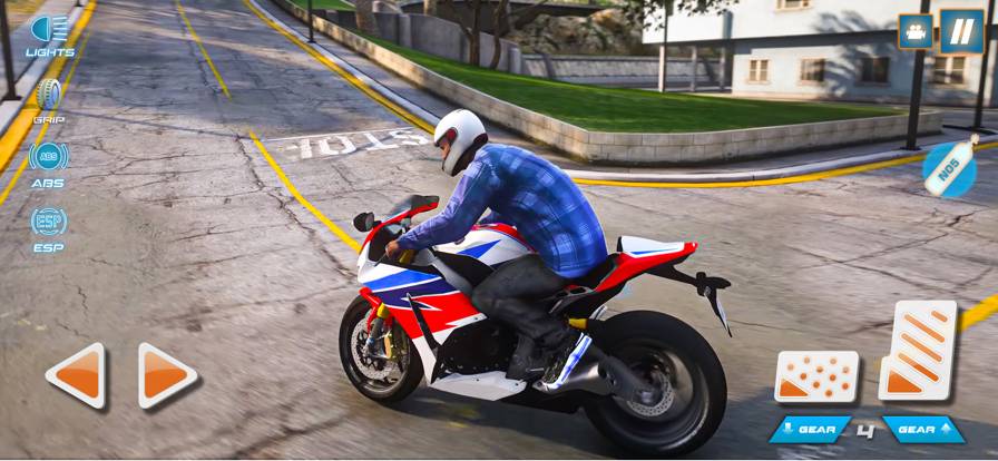 摩托车驾驶赛车游戏