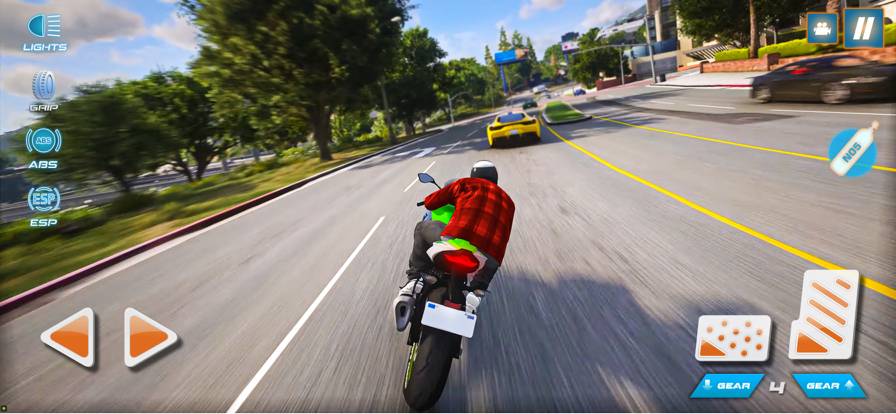 摩托车驾驶赛车游戏