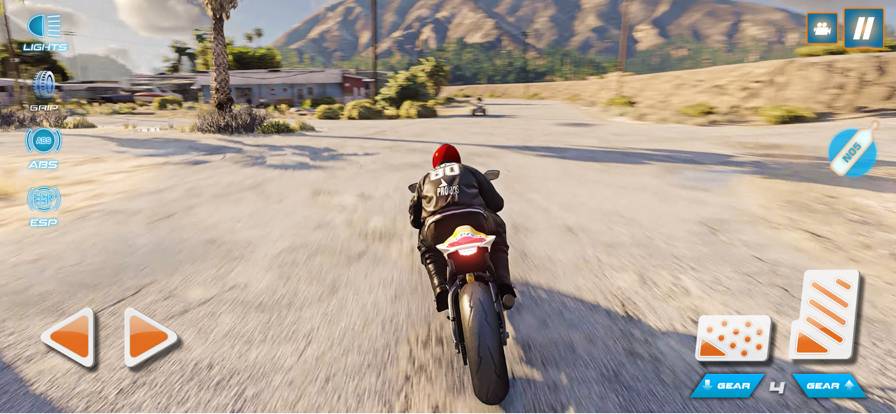 摩托车驾驶赛车游戏