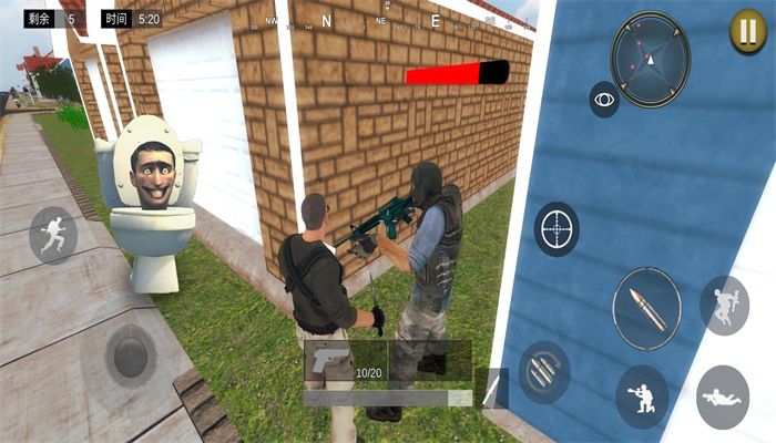 马桶人吞噬之战