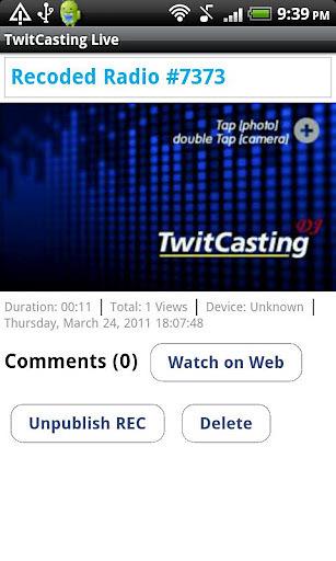 TwitCasting Live - (Free)