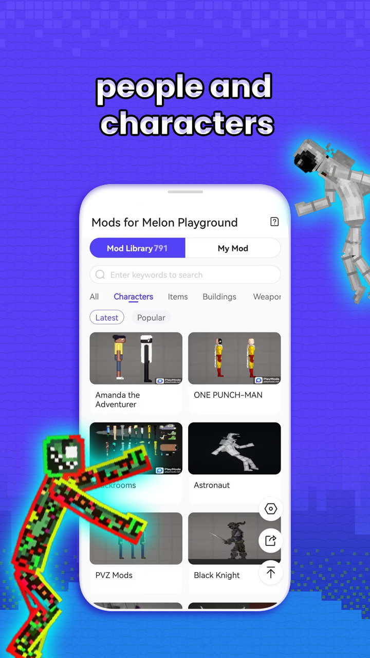 Mods for Melon Playground
