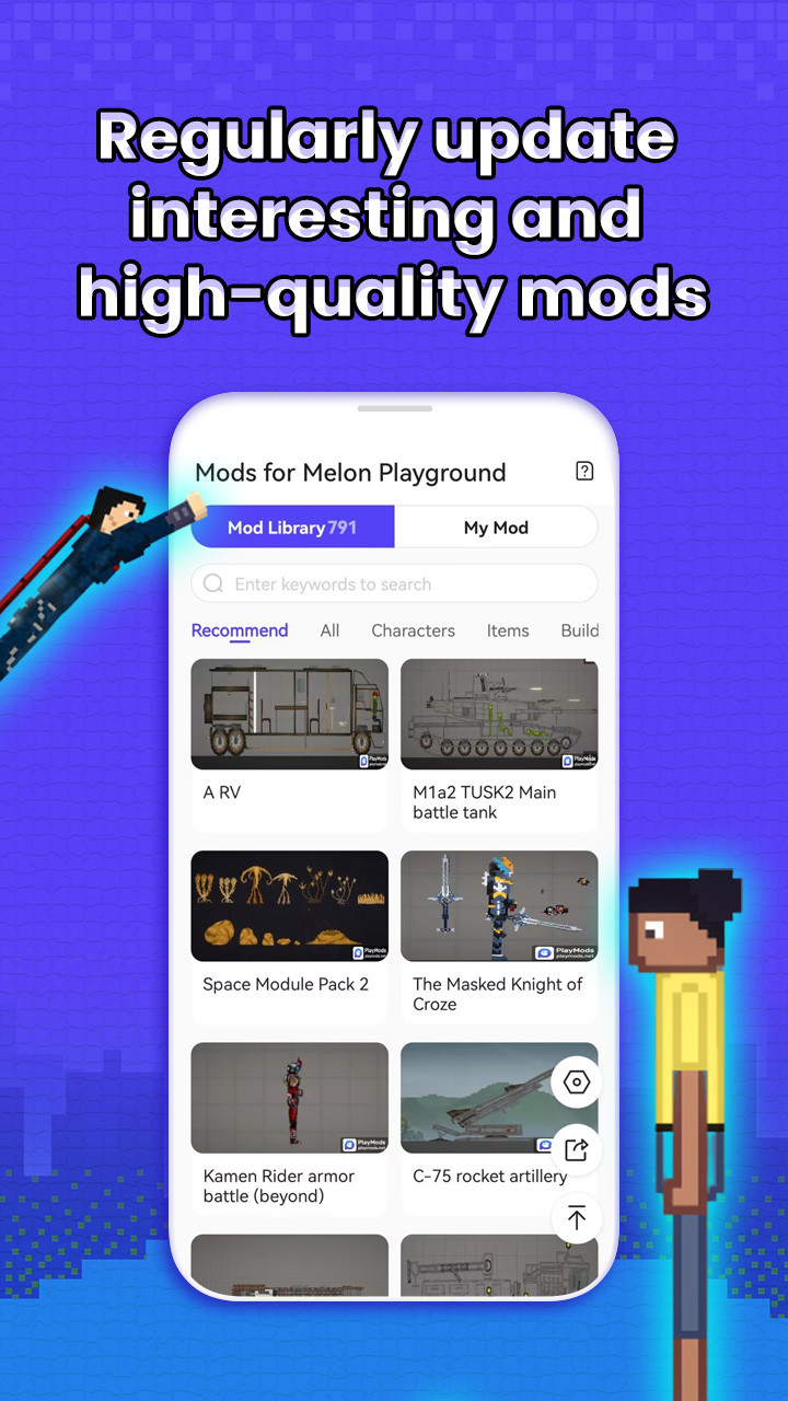 Mods for Melon Playground