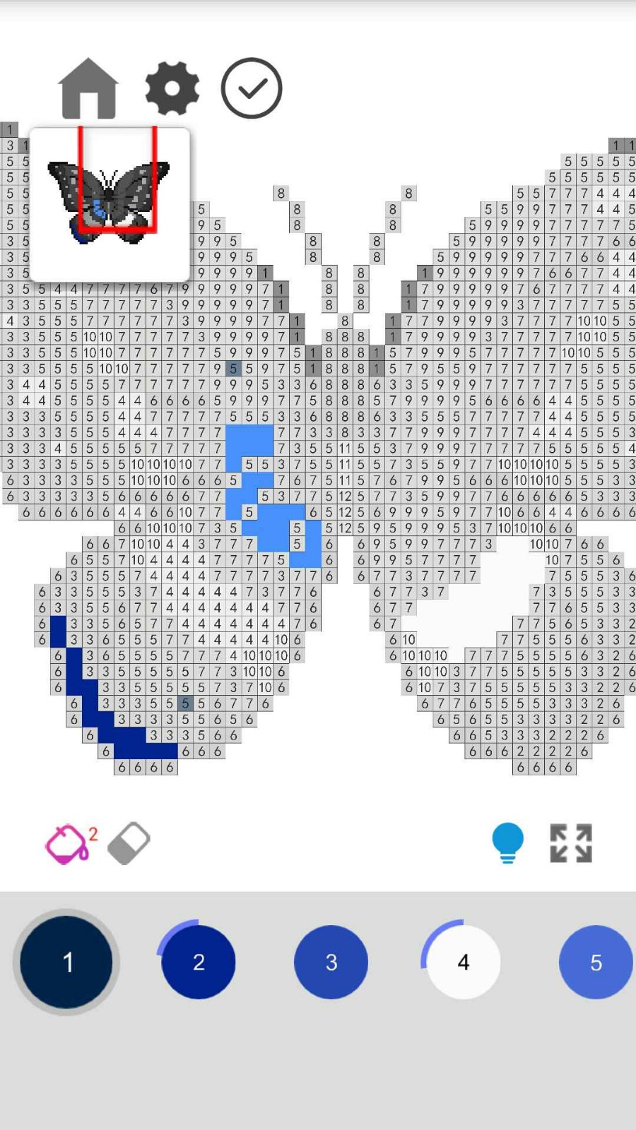 指尖涂色小程序