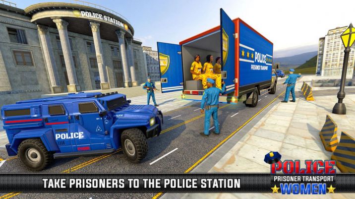 女囚犯运输游戏