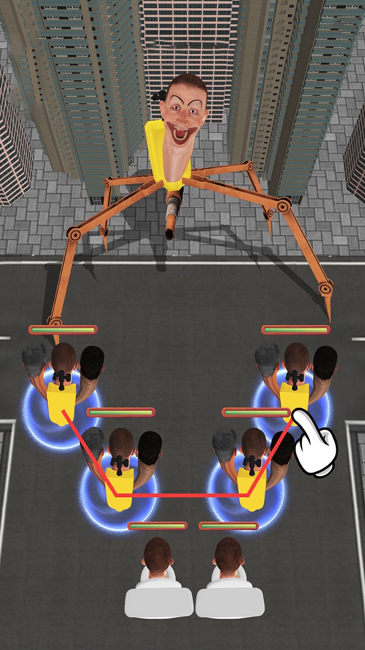 马桶人合并战争app