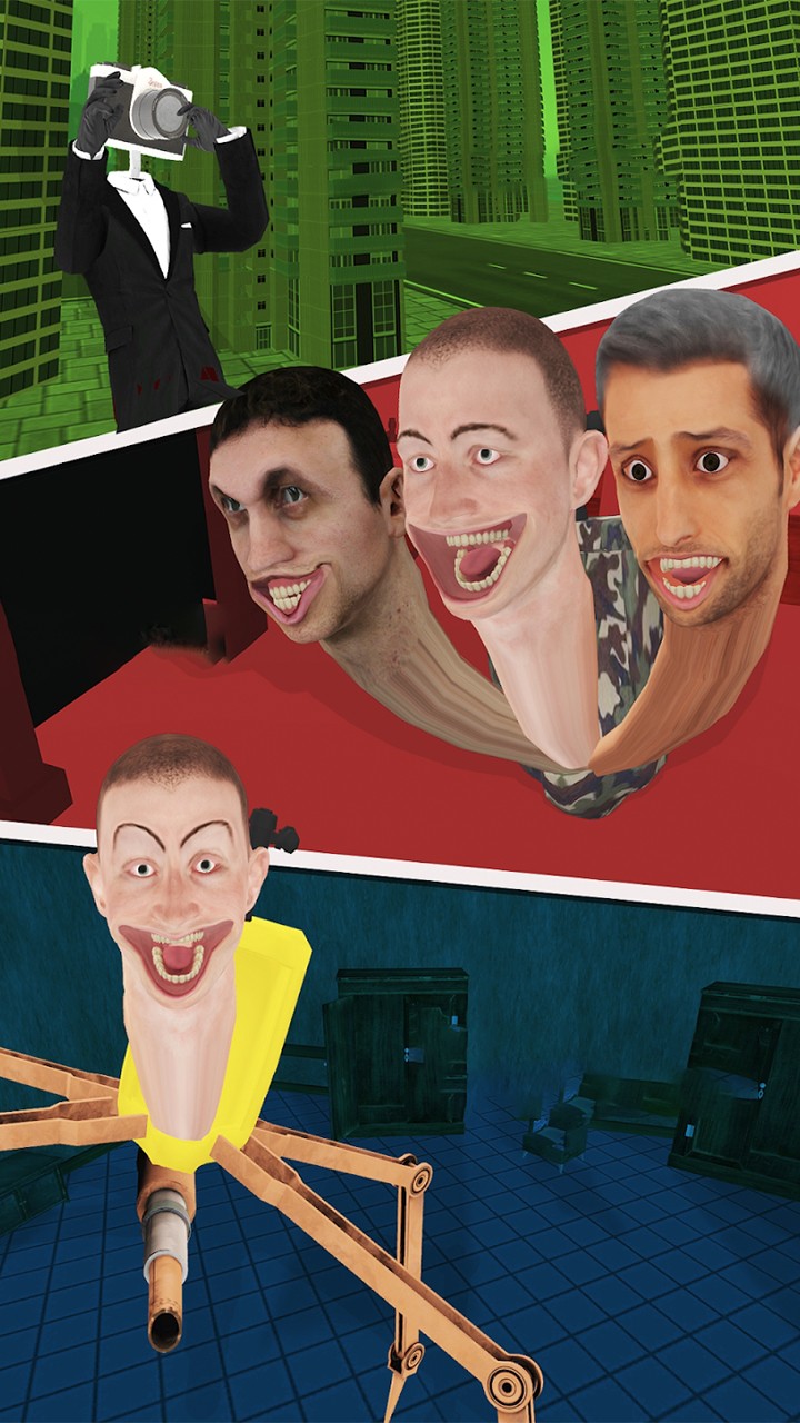 马桶人合并战争app