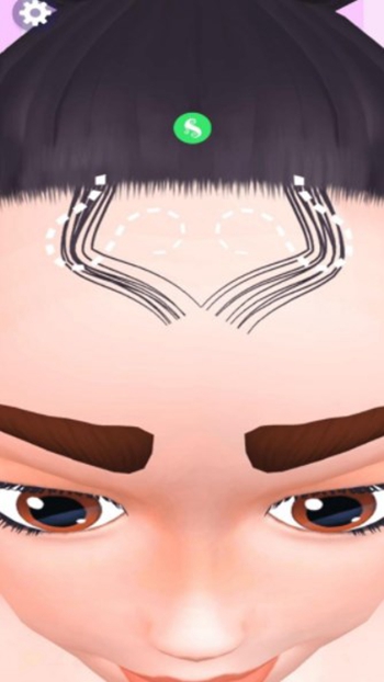 甜美光彩少女美容