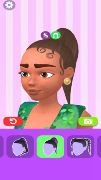 甜美光彩少女美容