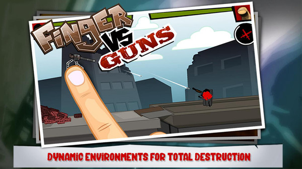 手指大战机枪男