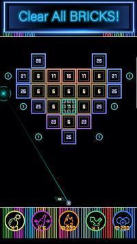 疯狂的球霓虹砖app