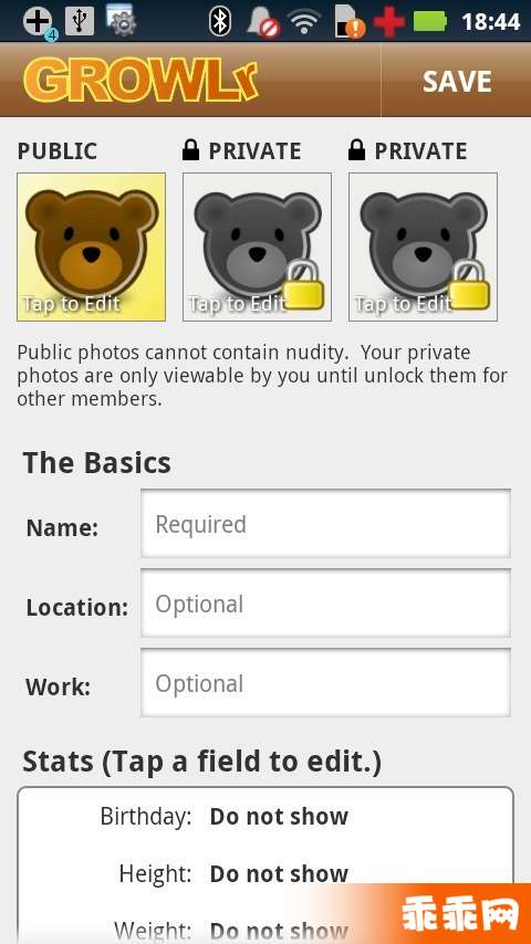 GROWLr Gay Bears Near You