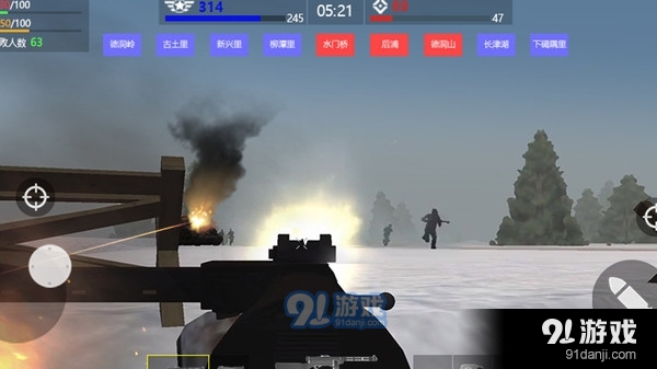 东部防御战争模拟器