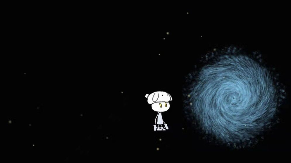 我走进储物柜门之后