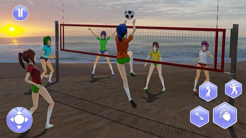 动漫女孩夏季运动会2024