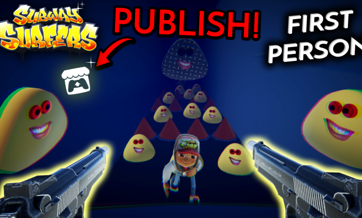 地铁跑酷射击逃生