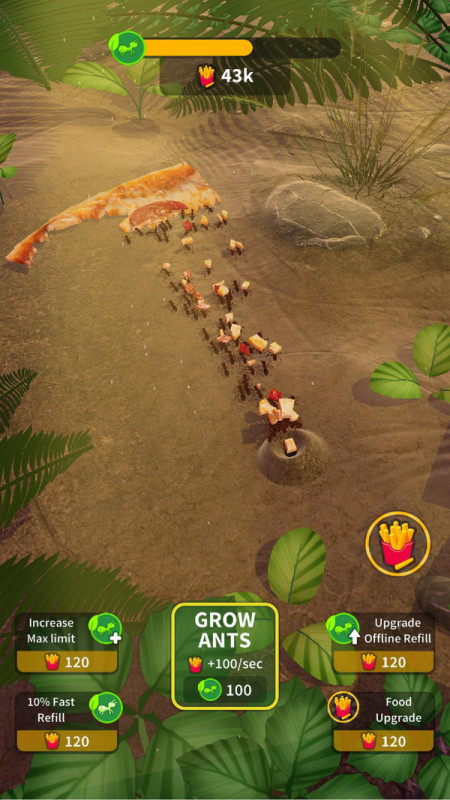 蚂蚁殖民地模拟器