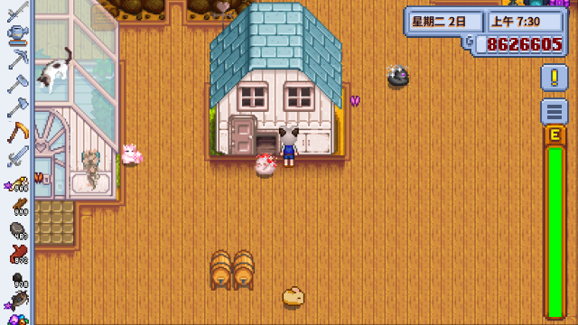 星露谷物语白色美化包