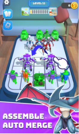 外星人合并大师3D游戏