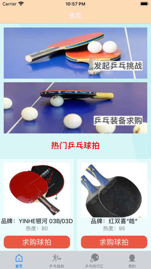 一起乒乓球苹果版