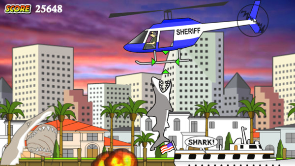 卡通鲨鱼模拟器