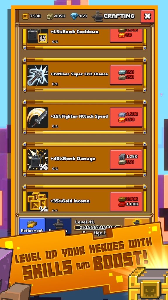 空闲矿山RPG游戏