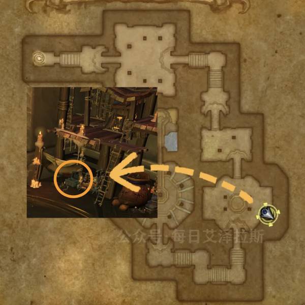 魔兽世界多恩岛地下堡隐藏宝箱获取攻略