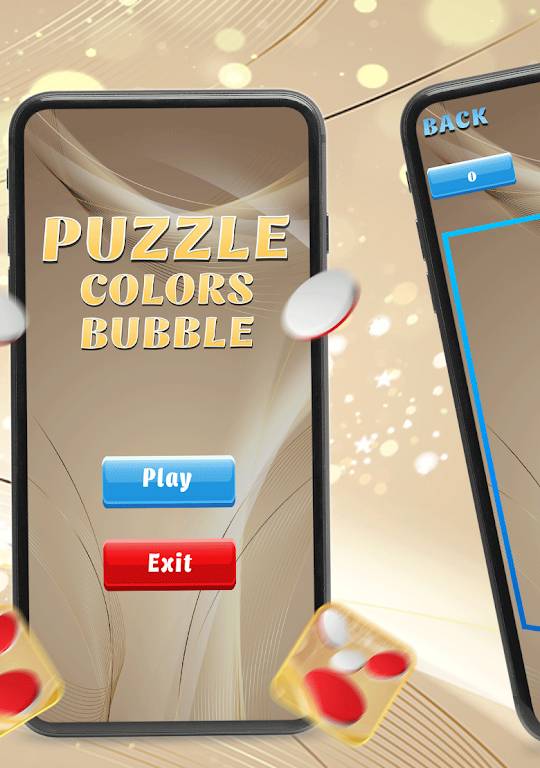 拼图泡泡颜色融合排序