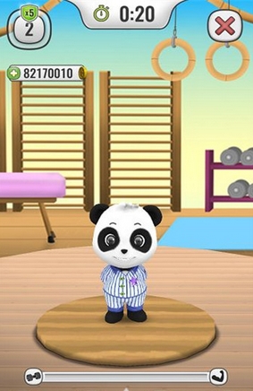 我的会说话的熊猫修改版(无限金币)V1.9 for android 中文版