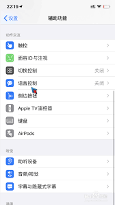 苹果手机语音控制无法解锁怎么办