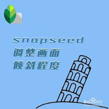 Snapseed如何调整画面倾斜度
